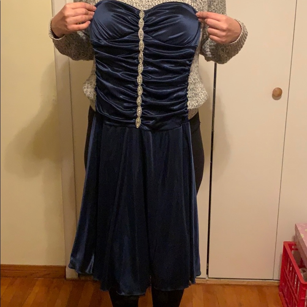 Blue Evening Dress